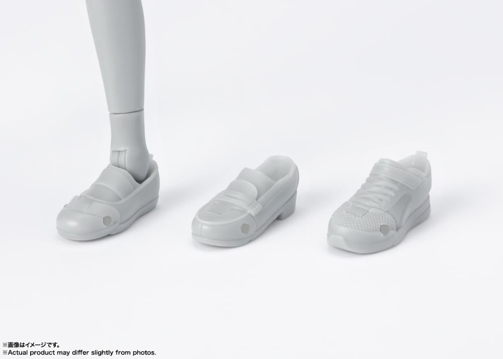 S.H.Figuarts DX Body-kun School Life Edition Set (Gray Color Ver.) Action Figure Gallery Image 7