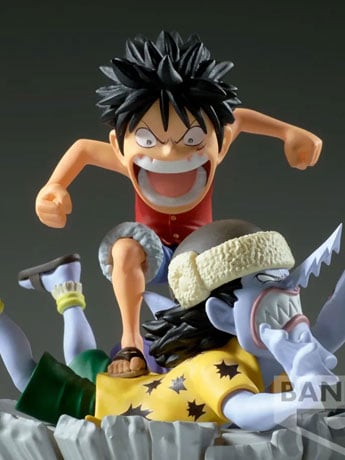 One Piece World Collectable Figure Log Stories Monkey D. Luffy vs. Arlong Gallery Image 2