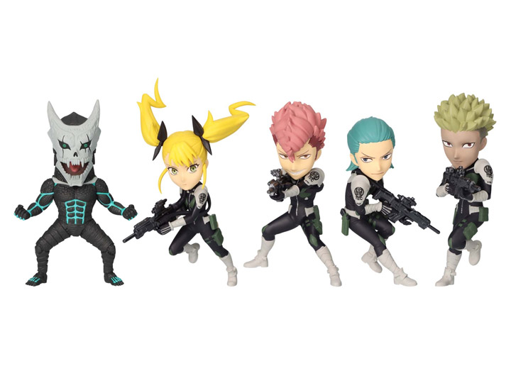 Kaiju No. 8 World Collectable Figure Vol.4 Set of 5 Figures Gallery Image 1