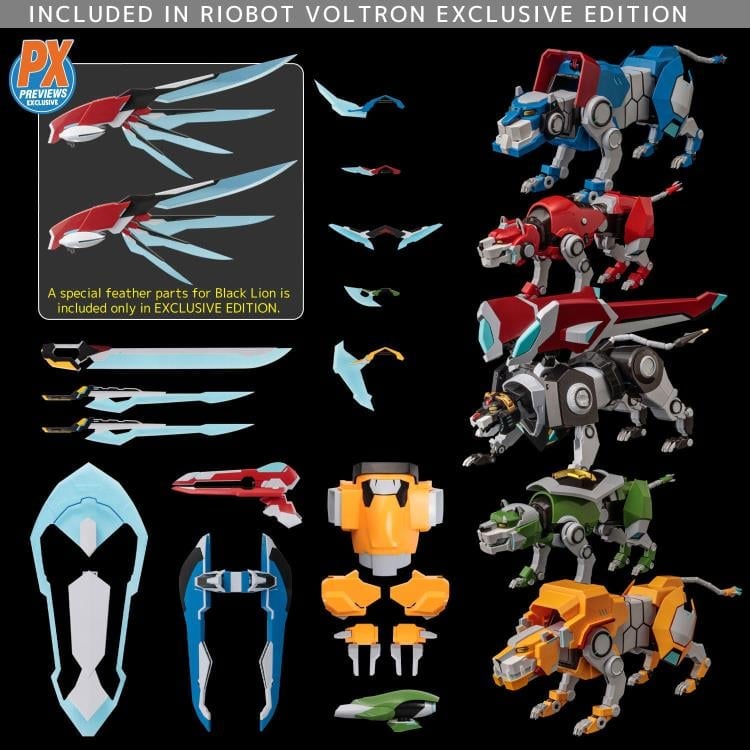 Voltron: Legendary Defender RIOBOT Voltron PX Previews Exclusive Gallery Image 17