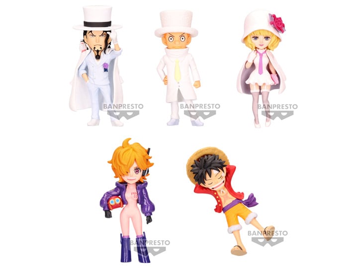 One Piece World Collectable Figure Entering New Chapter Vol. 1 Set of 5 Figures Gallery Image 1