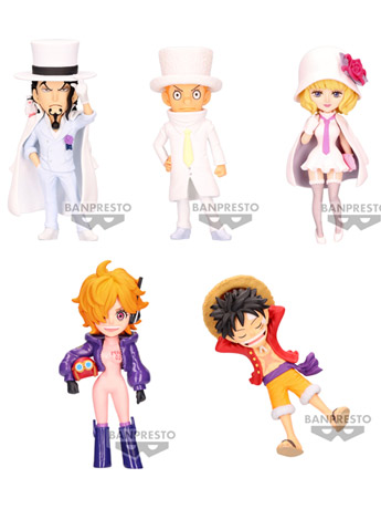 One Piece World Collectable Figure Entering New Chapter Vol. 1 Set of 5 Figures Gallery Image 2