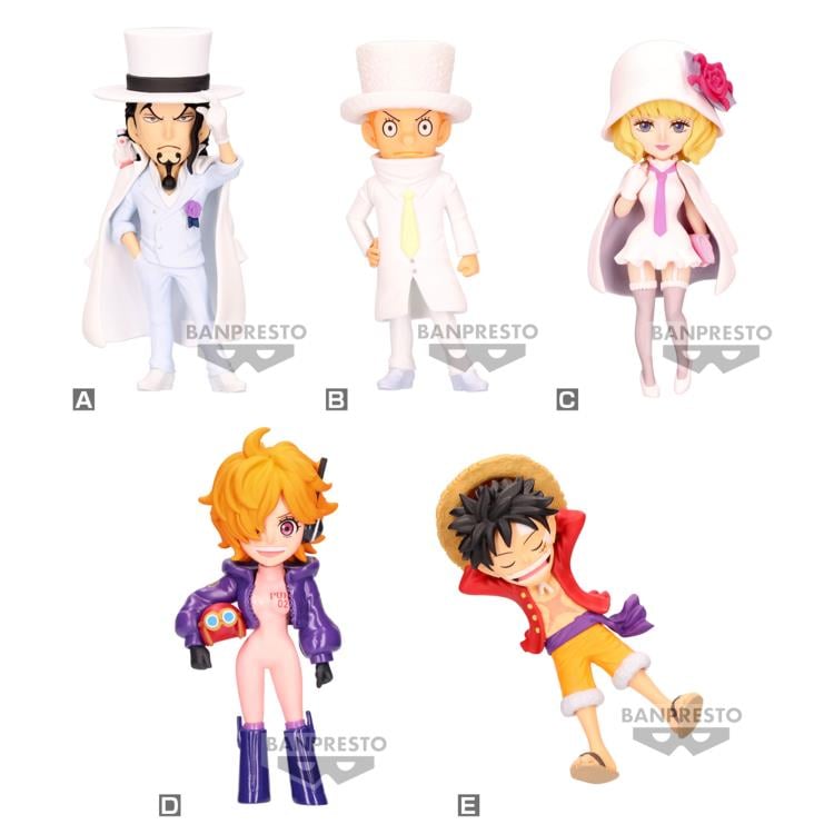 One Piece World Collectable Figure Entering New Chapter Vol. 1 Set of 5 Figures Gallery Image 3