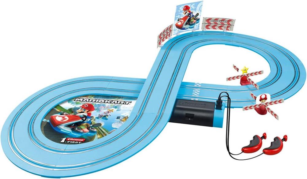 Mario Kart Carrera FIRST Slot Car Race Track Mario and Yoshi 1/50 Scale Set Gallery Image 5