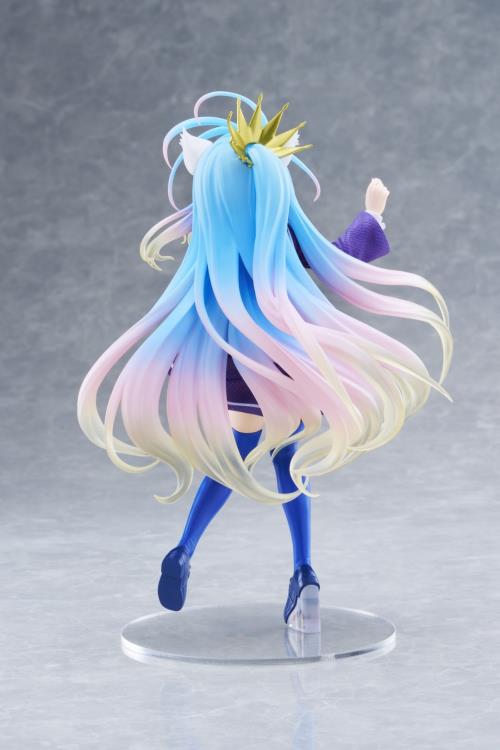 No Game No Life Shiro (Cat Ear School Uniform Ver.) Coreful Figure Gallery Image 5