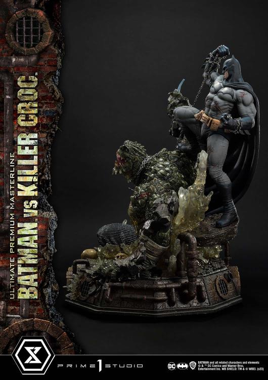 DC Comics Ultimate Premium Masterline Batman Versus Killer Croc