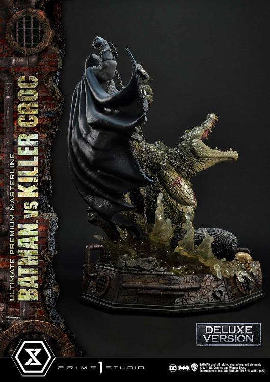 DC Comics Ultimate Premium Masterline Batman Versus Killer Croc Deluxe Limited Edition Statue (With Bonus) Gallery Image 68