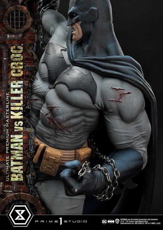 DC Comics Ultimate Premium Masterline Batman Versus Killer Croc Deluxe Limited Edition Statue (With Bonus) Gallery Image 106