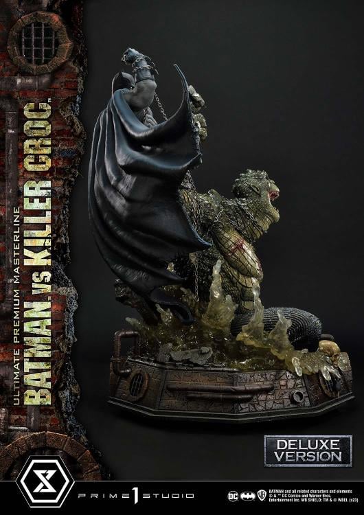DC Comics Ultimate Premium Masterline Batman Versus Killer Croc Deluxe Limited Edition Statue (With Bonus) Gallery Image 63