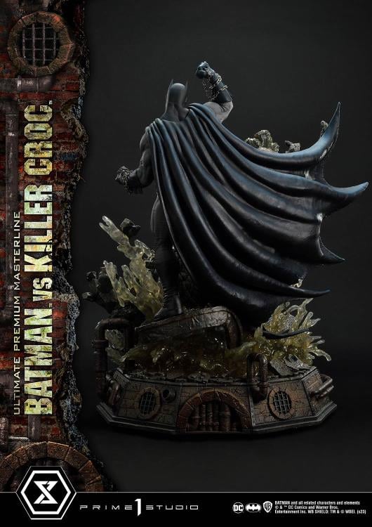 DC Comics Ultimate Premium Masterline Batman Versus Killer Croc Deluxe Limited Edition Statue (With Bonus) Gallery Image 70