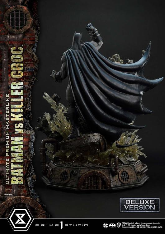 DC Comics Ultimate Premium Masterline Batman Versus Killer Croc Deluxe Limited Edition Statue (With Bonus) Gallery Image 64