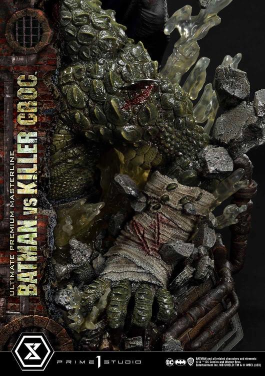 DC Comics Ultimate Premium Masterline Batman Versus Killer Croc Deluxe Limited Edition Statue (With Bonus) Gallery Image 72