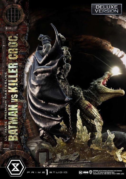 DC Comics Ultimate Premium Masterline Batman Versus Killer Croc Deluxe Limited Edition Statue (With Bonus) Gallery Image 42