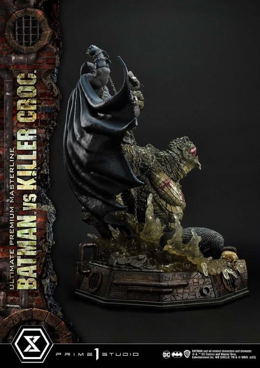 DC Comics Ultimate Premium Masterline Batman Versus Killer Croc Deluxe Limited Edition Statue (With Bonus) Gallery Image 69