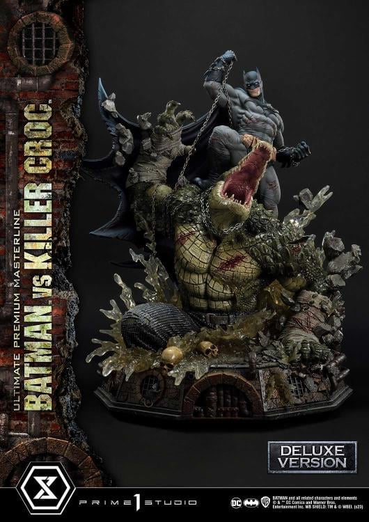 DC Comics Ultimate Premium Masterline Batman Versus Killer Croc Deluxe Limited Edition Statue (With Bonus) Gallery Image 61
