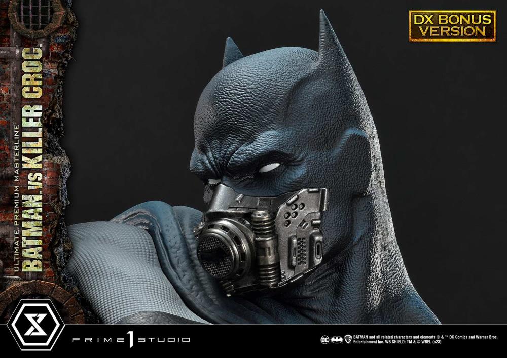DC Comics Ultimate Premium Masterline Batman Versus Killer Croc Deluxe Limited Edition Statue (With Bonus) Gallery Image 115