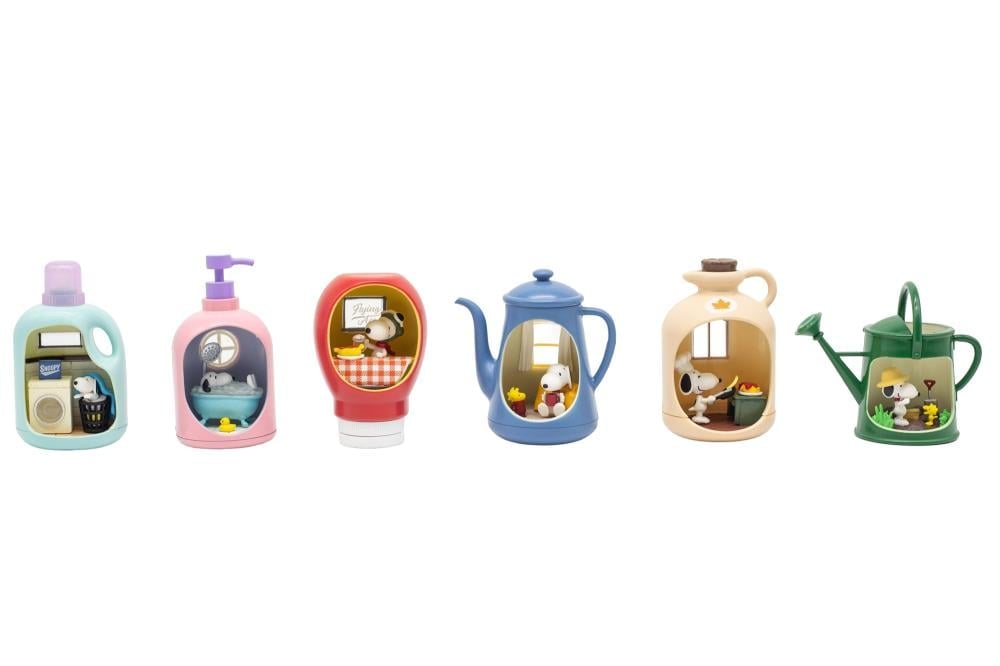 Peanuts Snoopy's Life in a Bottle Boxed Set of 6 Figures Gallery Image 3