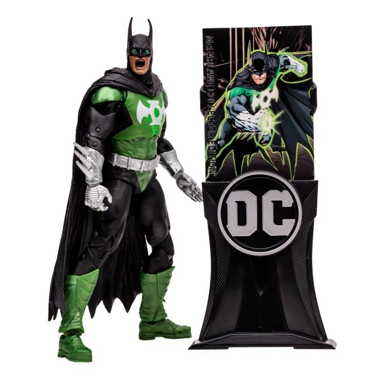 Batman DC Multiverse Collector Edition Batman as Green Lantern Action Figure Gallery Image 9