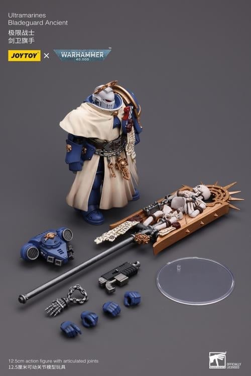 Warhammer 40K Ultramarines Bladeguard Ancient 1/18 Scale Action Figure Gallery Image 10