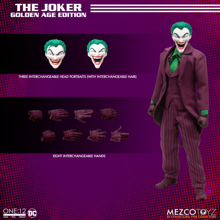 DC Comics One:12 Collective The Joker (Golden Age Edition) Gallery Image 20