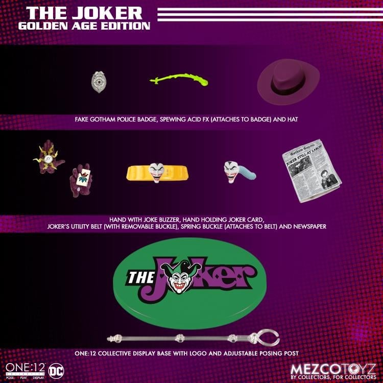 DC Comics One:12 Collective The Joker (Golden Age Edition)