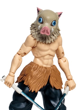Demon Slayer: Kimetsu no Yaiba Inosuke Hashibira 7" Action Figure Gallery Image 2