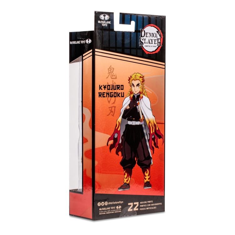 Demon Slayer: Kimetsu no Yaiba Kyojuro Rengoku 7" Action Figure Gallery Image 13
