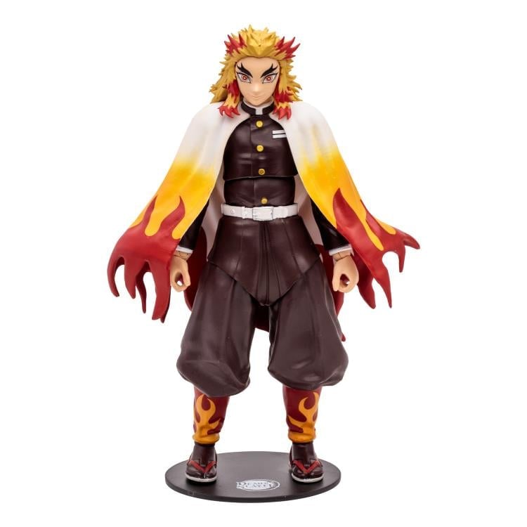 Demon Slayer: Kimetsu no Yaiba Kyojuro Rengoku 7" Action Figure Gallery Image 3