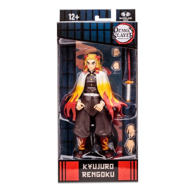 Demon Slayer: Kimetsu no Yaiba Kyojuro Rengoku 7" Action Figure Gallery Image 11