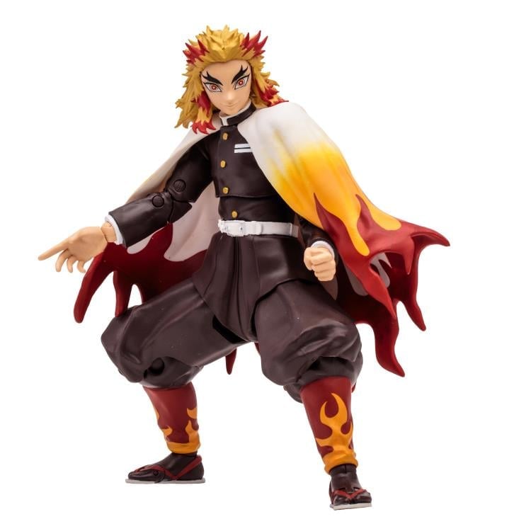 Demon Slayer: Kimetsu no Yaiba Kyojuro Rengoku 7" Action Figure Gallery Image 7
