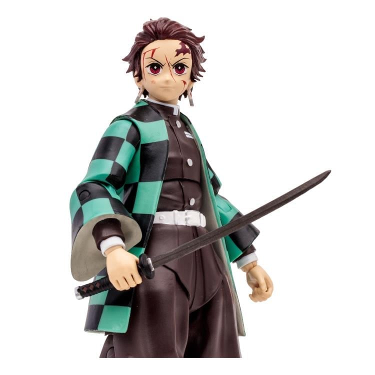 Demon Slayer: Kimetsu no Yaiba Tanjiro Kamado (Rui Battle) 7" Action Figure Gallery Image 9