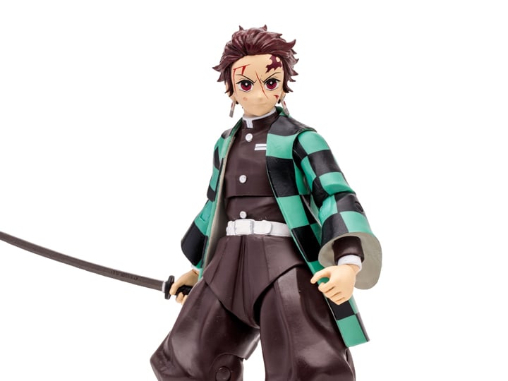 Demon Slayer: Kimetsu no Yaiba Tanjiro Kamado (Rui Battle) 7" Action Figure Gallery Image 1