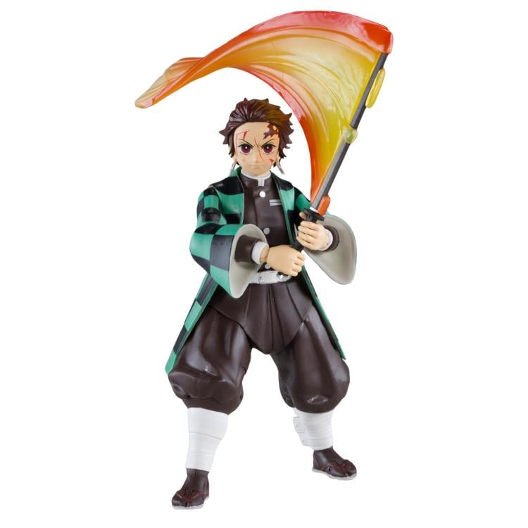 Demon Slayer: Kimetsu no Yaiba Tanjiro Kamado (Rui Battle) 7" Action Figure Gallery Image 8