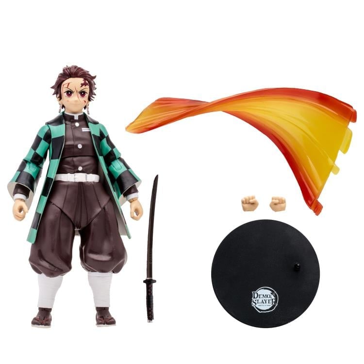 Demon Slayer: Kimetsu no Yaiba Tanjiro Kamado (Rui Battle) 7" Action Figure Gallery Image 10