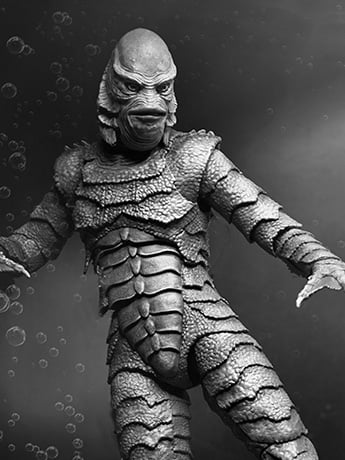 Universal Monsters Ultimate Creature from the Black Lagoon (Black & White Ver.) Gallery Image 2