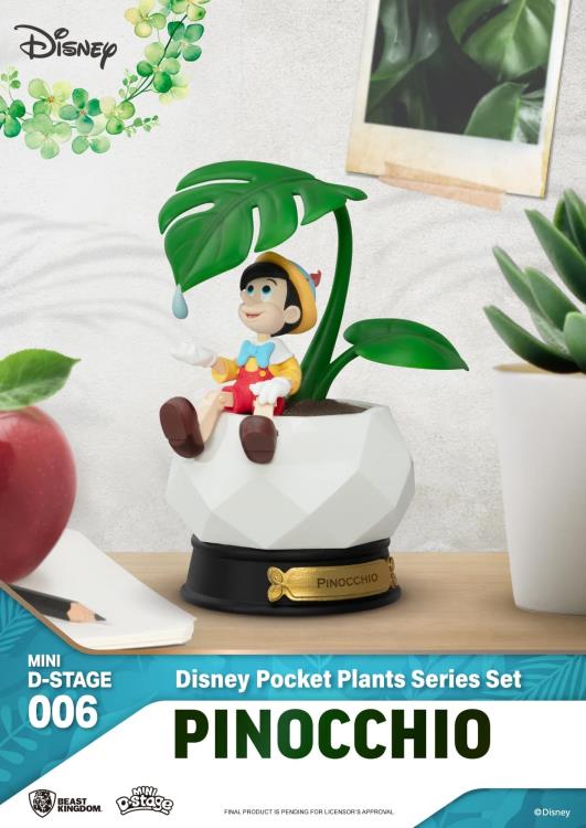 Disney Mini D-Stage MDS-006 Pocket Plant Series Set of 6 Figurines
