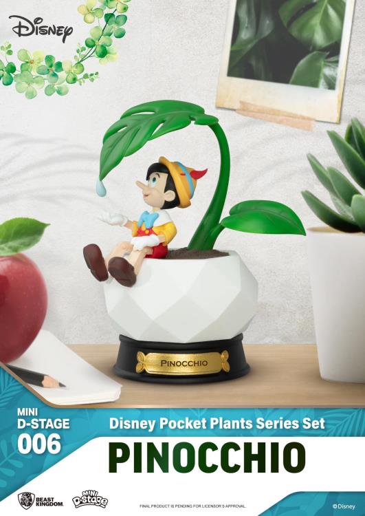 ピノキオ Pocket Plans Series Disny ポケットプラント Disney Mini D-Stage Pocket Plant Series Pinocchio Figurine