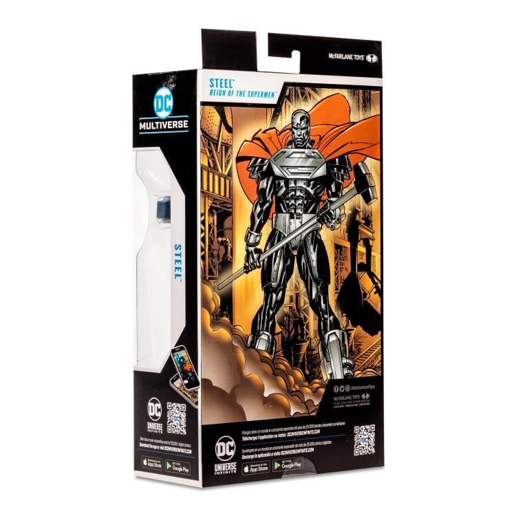 Reign of the Supermen DC Multiverse Steel Action Figure Gallery Image 12