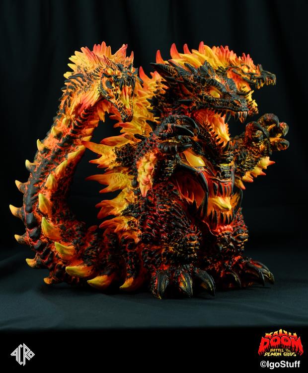 Kaiju Doom Demon God Series Lizard Demon Statue Gallery Image 4