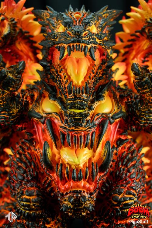Kaiju Doom Demon God Series Lizard Demon Statue Gallery Image 17