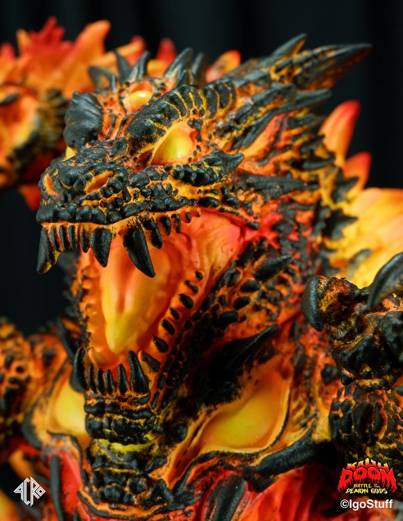 Kaiju Doom Demon God Series Lizard Demon Statue Gallery Image 13