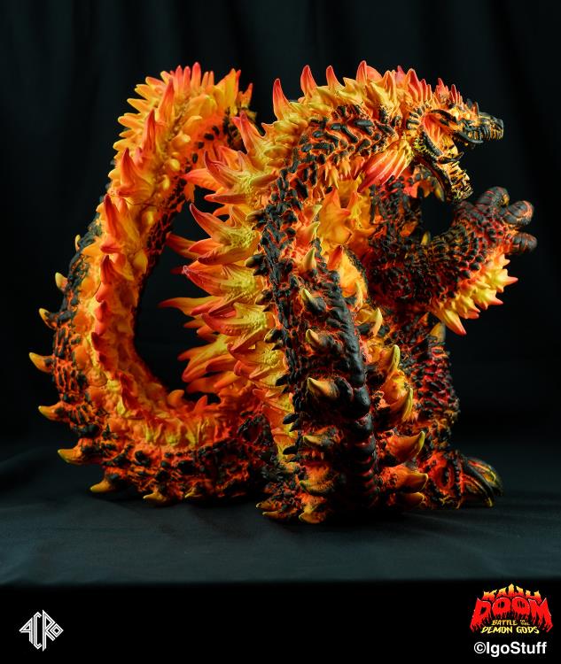 Kaiju Doom Demon God Series Lizard Demon Statue Gallery Image 10