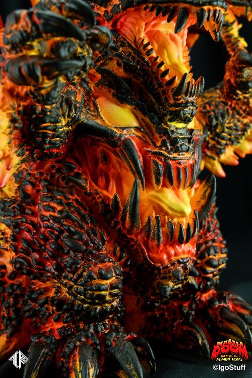 Kaiju Doom Demon God Series Lizard Demon Statue Gallery Image 11
