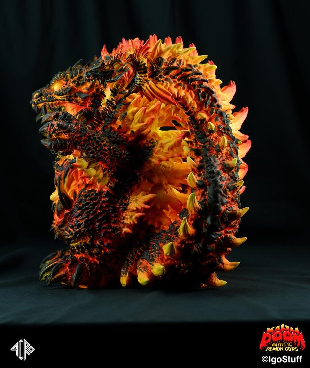Kaiju Doom Demon God Series Lizard Demon Statue Gallery Image 6