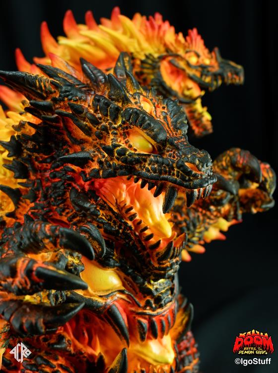 Kaiju Doom Demon God Series Lizard Demon Statue Gallery Image 12