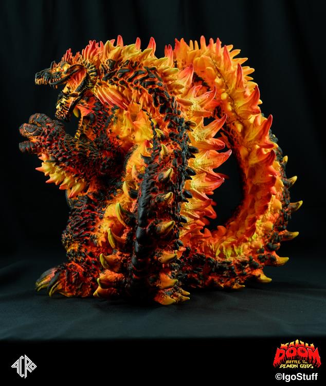 Kaiju Doom Demon God Series Lizard Demon Statue Gallery Image 7