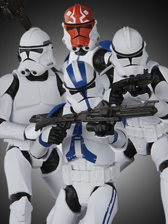 Star Wars: The Vintage Collection Phase II Clone Trooper Four-Pack Gallery Image 2