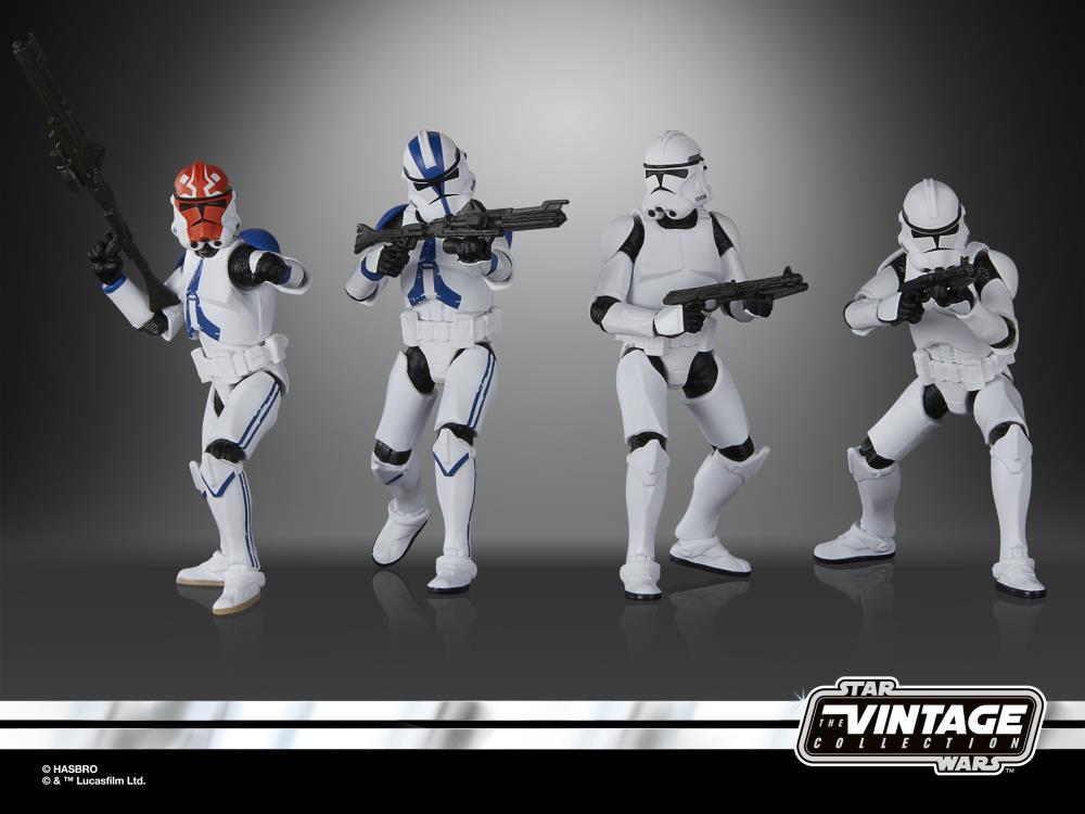 Star Wars: The Vintage Collection Phase II Clone Trooper Four-Pack Gallery Image 5