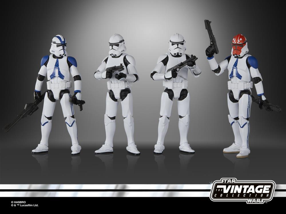 Star Wars: The Vintage Collection Phase II Clone Trooper Four-Pack Gallery Image 6