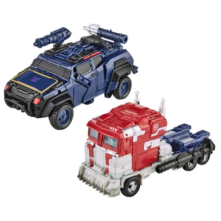 Transformers: Reactivate Soundwave vs. Optimus Prime Two-Pack Gallery Image 5